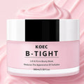Ship from US KOEC B-Tight Firming Body Cream for Buttocks, Overnight Moisturizing Body Mask, Intensive Hydration Care for Dry Skin, Smooth Looking Skin Care, 100ml