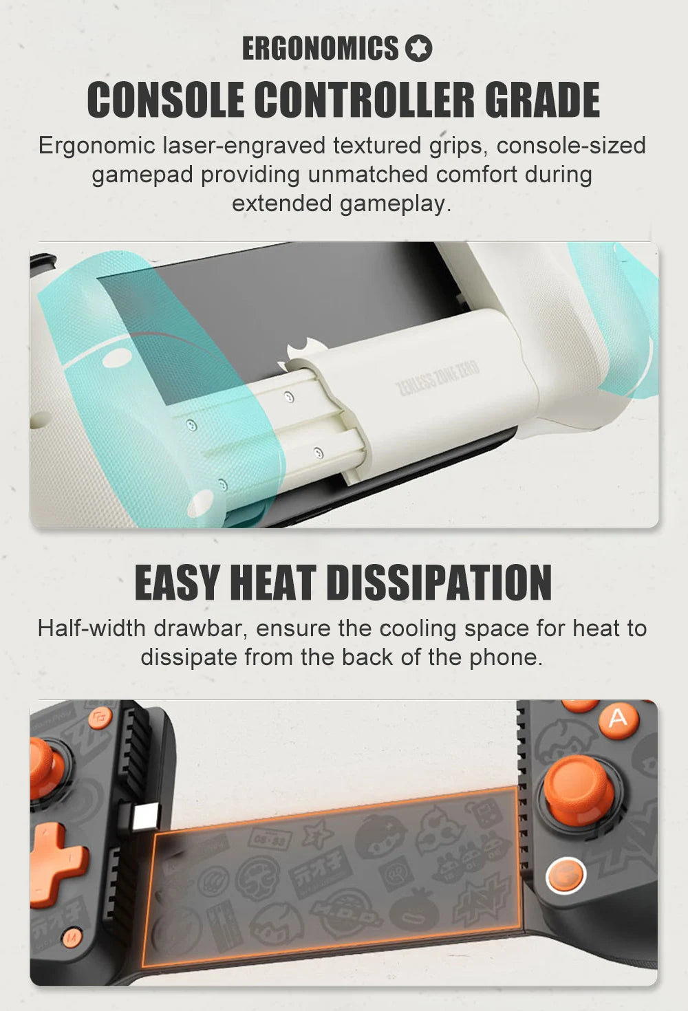 GameSir X5 Lite Zenless Zone Zero Edition Mobile Gamepad for iPhone 17 16 15 Android iPad Mini Y700 Tablet Controle para Celular