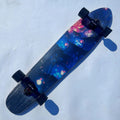 42 Inch Longboard Skateboard Complete Cruiser Single Kicktail Maple Wood for Adults Teens Beginners Dancing Street Sports