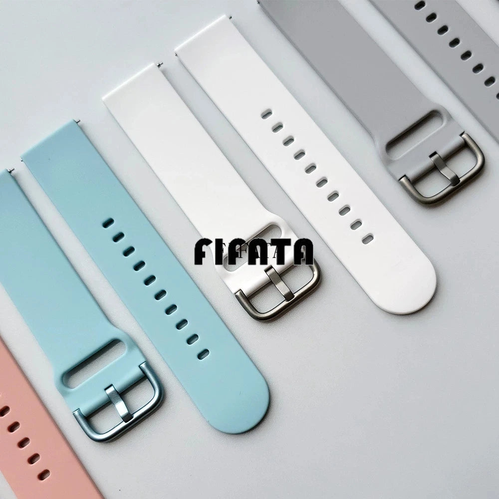 Smart Watch Band For Amazfit GTS 4 Silicone Wrist Strap For Xiaomi Huami Amazfit GTS4 MIni GTS2 GTS2E Bip U/S U pro Bracelet
