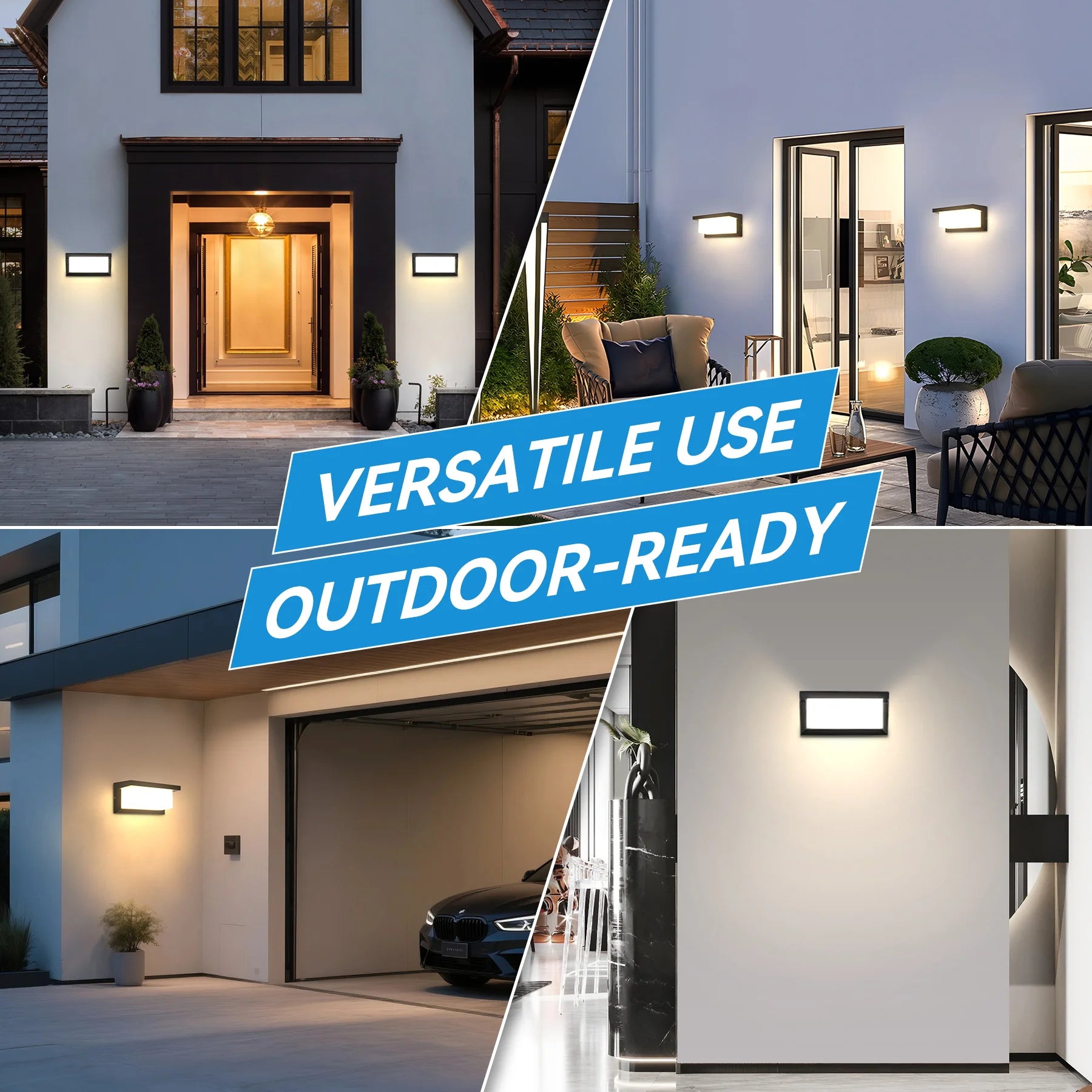 LED Wall Light Outdoor Waterproof IP65 Energy Saving Light Indoor For Garden Corridor Balcony Decor Wall Lamp