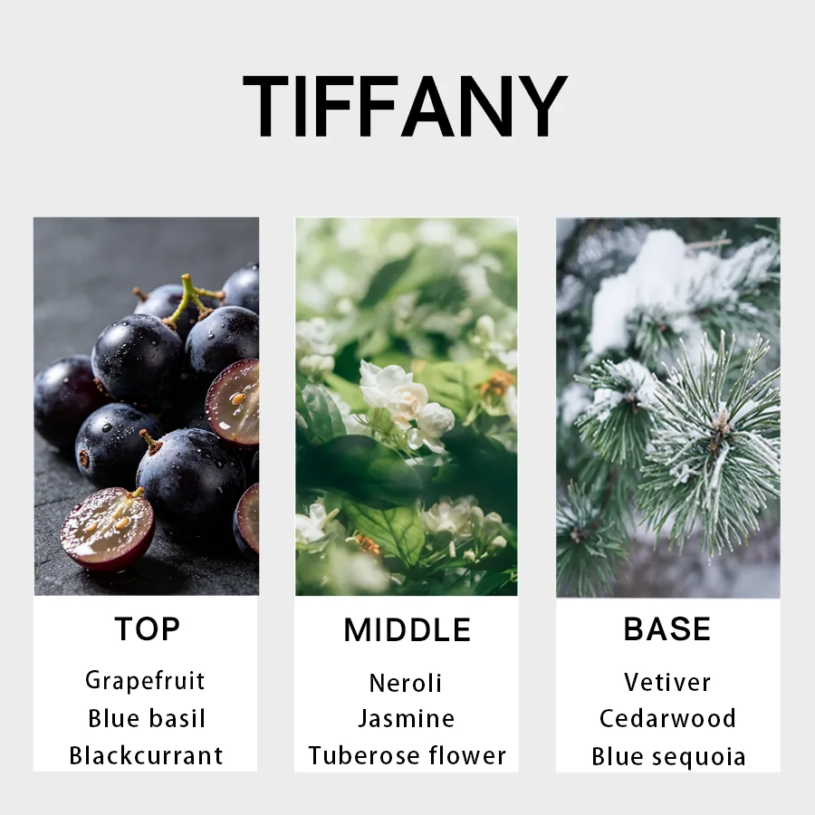 Tiffany & Love women Eau De Parfum Spray 90ml Floral Scent Women's Perfume—Original, Authentic, Long-Lasting Fragrance