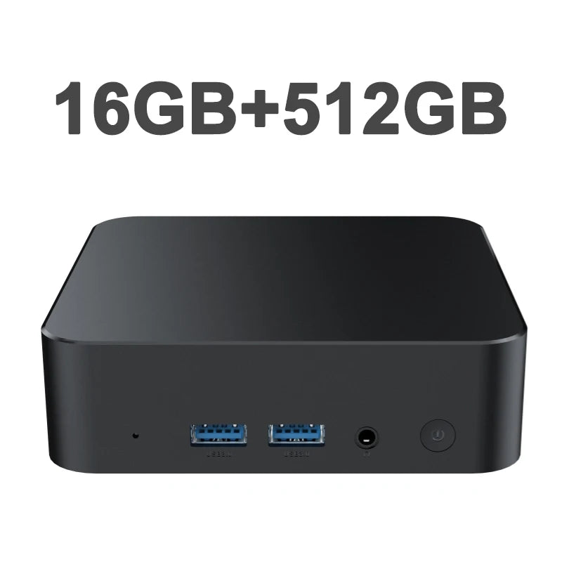 2026 New Intel Core I7 8650U Mini PC Windows 11 Pro 32GB+2TB Ultra Compact Silent Desktop Computer Dual HDMI Business Office
