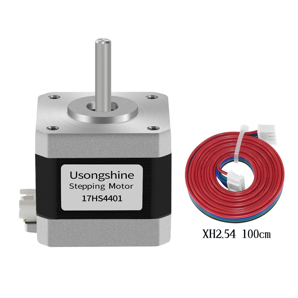 Usongshine Nema17 Stepper Motor 17HS4401S 42BYGH 1.5A 42N.cm 42 Motor With Line for 3D Printer CNC Laser Engraving Machine