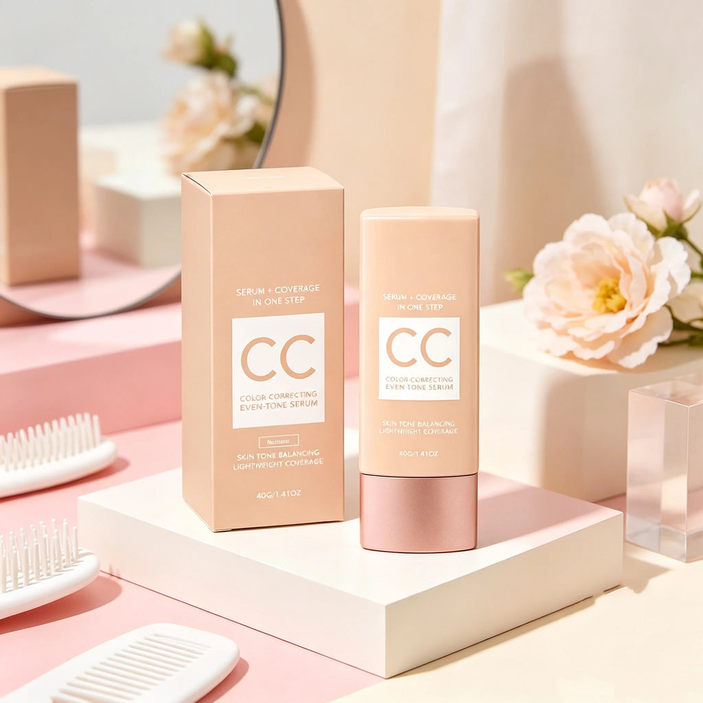CC Cream Foundation Full Coverage Color Changing Invisible Pores Adapt Dark Skin Tone Makeup Cosmetics Korean Foundation Sticks