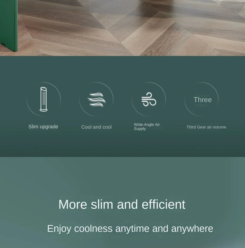 Gree 220V Portable Mini Air Conditioner Fan Household Mobile Tower Water Cooler Fan LYH