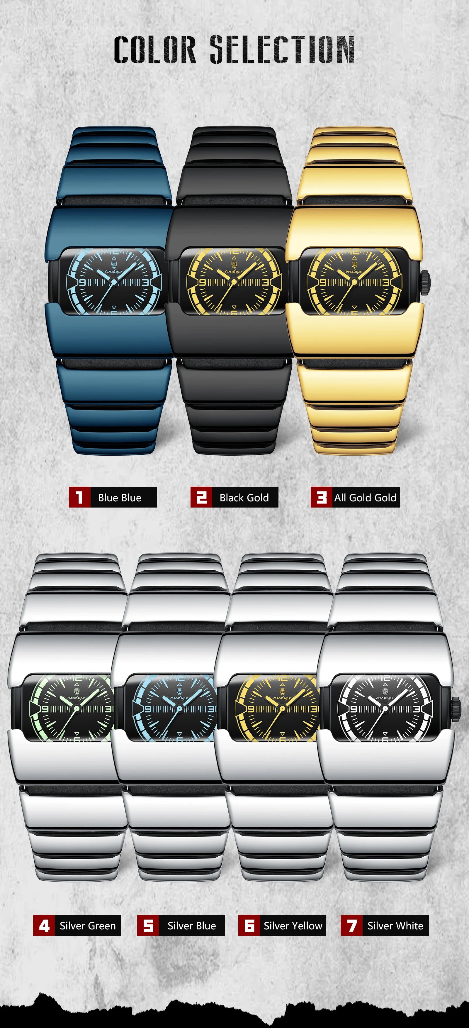 POEDAGAR Original Casual Man Wristwatch Waterproof Luminous Stainless Steel Watch For Men Sports Quartz Men's Watches Male Clock