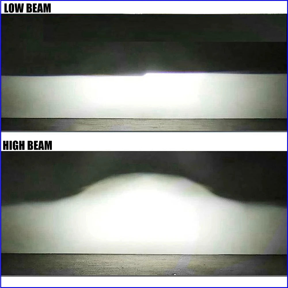 90W 2 PCS 3.0 Inch Blue Bi LED Projector Lens Universal Headlight Retrofit For H1 H4 H7 H11 Auto Light Headlamp Car Accessory