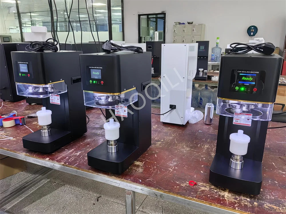 Fully Automatic Can Sealing Machine Commercial Plastic Can Capping  Aluminum Cap Milk Tea Shop Cup  Sealing Machine