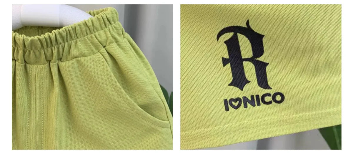 Children's Summer Clothing Set 2026 New Fashionable Boys and Babies Sleeveless T-shirt Shorts 2-Piece Girls' Casual Sports Set