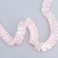 DIY Handmade Lolita Bag Accessories 2.5cm Width Polyester Ribbon with Pleated Ruffle Edge Lolita Decorative Clothes Hats Bags 1M