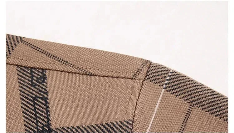 Men's Long-sleeved T-shirt Loose Polo Shirt with Base and Fashionable