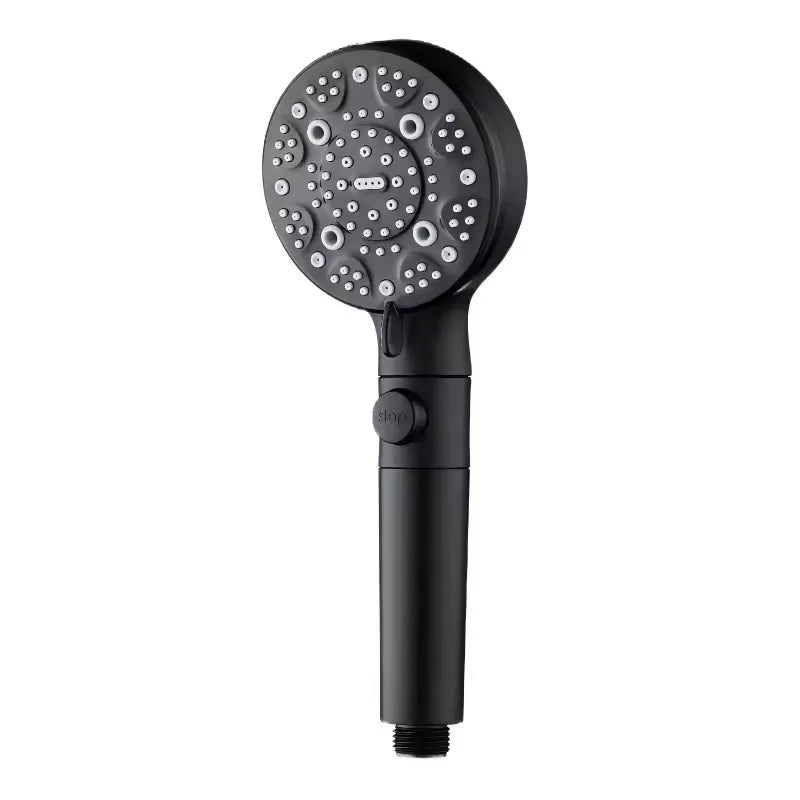 Filter 9 Modes Adjustable Shower High Pressure Shower Head with Hose Water Saving One-Key Stop Spray Nozzle Bathroom Accessories
