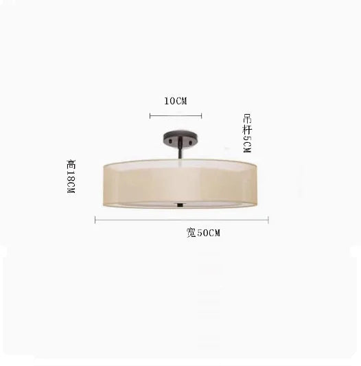 Modern Chandelier Living Room Dining Room Bronze Kitchen Table Entrance Bar Light Simple And Modern