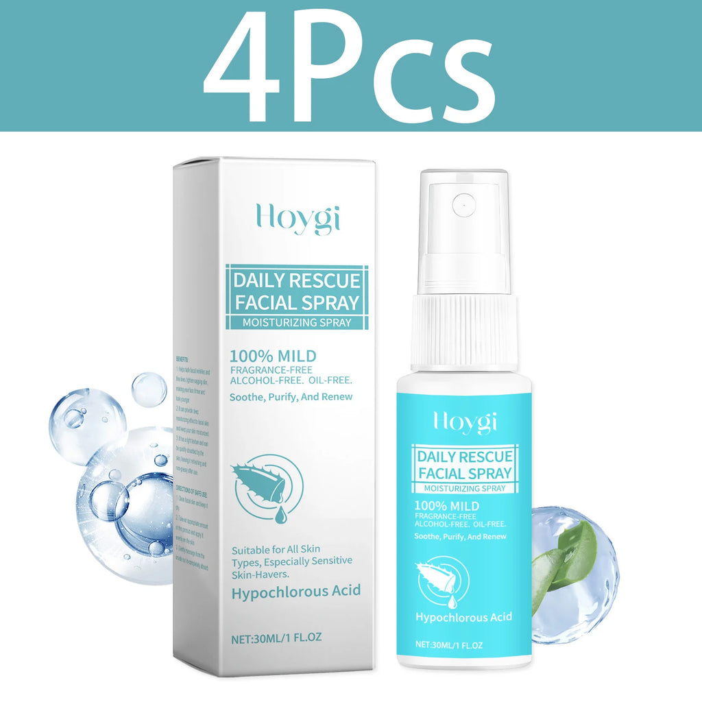 HOYGI Face Soothing Spray Hyaluronic Acid Toner Skin Care Deep Hydration Moisturizing Facial Mist Nourishing Relieve Redness