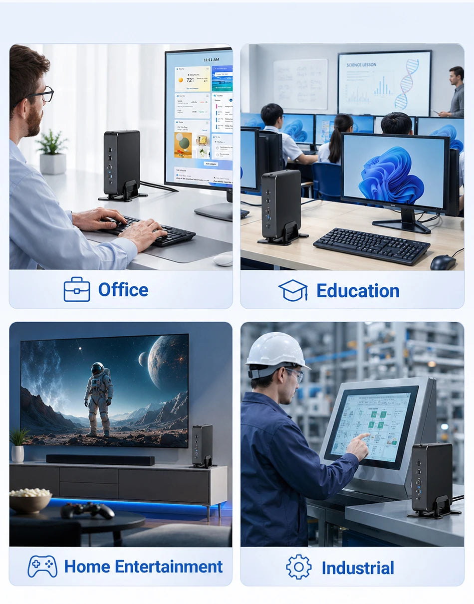 MSECORE Intel I9-11900H Mini PC Windows 11 Gaming Desktop Computer Portable PC Office HTPC Barebone System NVME 4K WIFI6E BT5.3
