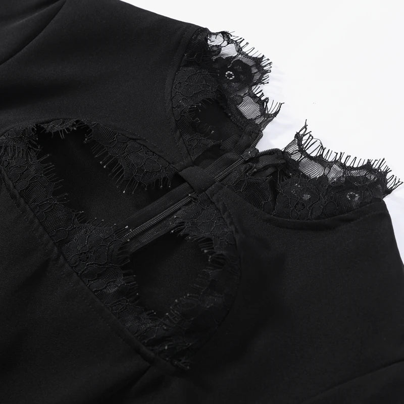Fashion Lace Up Polka Dot Mini Dress Women Square Collar Short Sleeve Satin Party Dresses2026 Summer Lady Elegant Beach Robe New