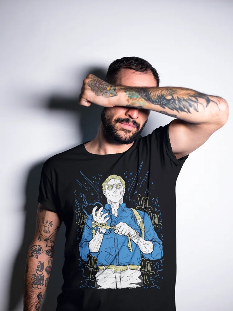 JJK Jujutsu Kaisen Horror Anime Nanami Kento T-Shirt Gojo Satoru Shirt