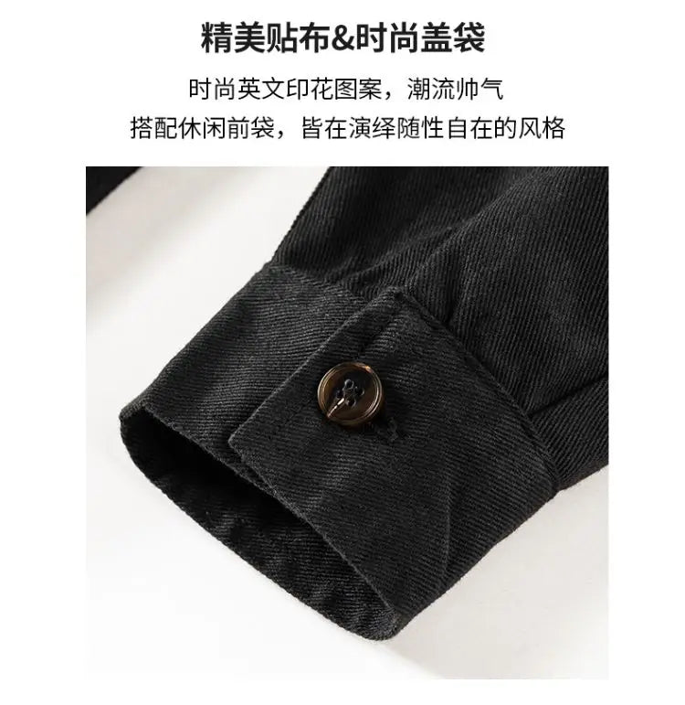 Oversized Men's Long Sleeve 100% Cotton Shirts Male Tops Big Size Fashion Casual Jacket Loose Fit Spring Outwear Plus Large 7XL