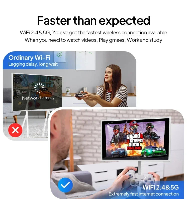2024 New 32 Inch 24 Inch Full HD Incell Touch Screen Wireless Android LCD  For Home Business Gaming