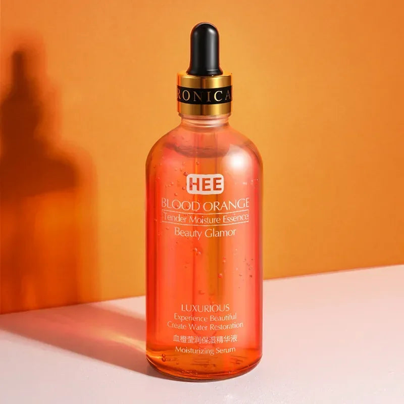 100ml Blood Orange Vitamin C Facial Essence Revitalizing Moisturizing Firming Brightening Skin Tone Nicotinamide Serum