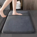 Super Absorbent Floor Mat Coral Velvet Bathroom Mat Anti Slip Door Mat Bathtub Beside Carpet Laundry Room Home Decoration