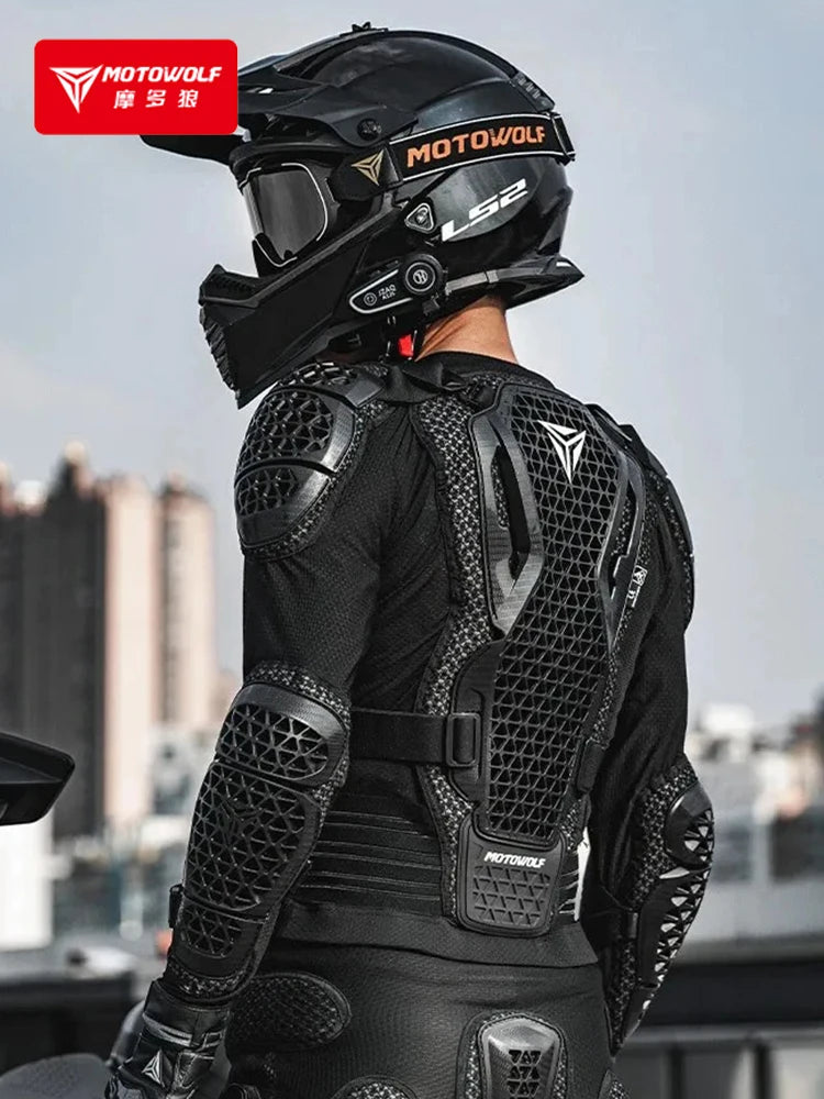 Motorcycle Jacket Men Moto Body Armor CE Approval MX Armor Motocross Racing Jacket Motorbike Moto Protection Gear