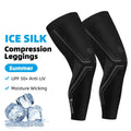 WEST BIKING Sports Compression Leg Sleeves Men Women MTB Winter Fleece Leg Warmers Men Women Cycling Running Basketball Leggings
