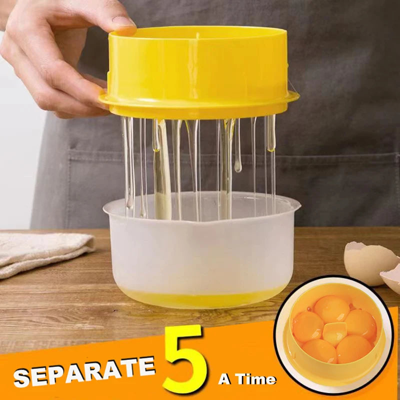 1Pcs Egg White Separator Egg White Egg Yolk Filter Separator Kitchen Gadgets Baking Tools Large capacity Kitchen Accessories