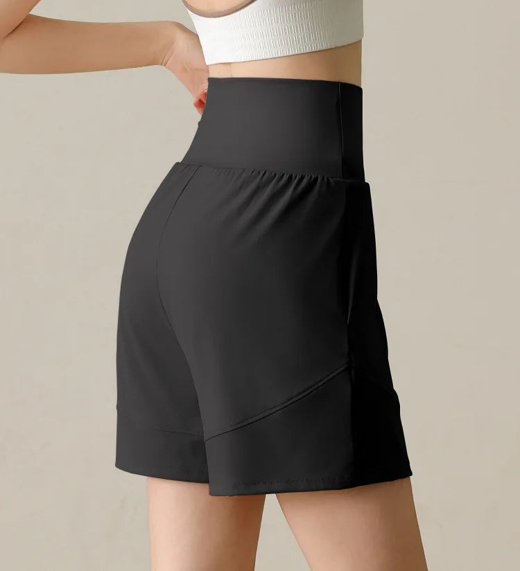 NEW Women's Quick Dry Sports Shorts Loose Slim Fit Casual Yoga Fitness Training Five-Point Pants Running Fashion