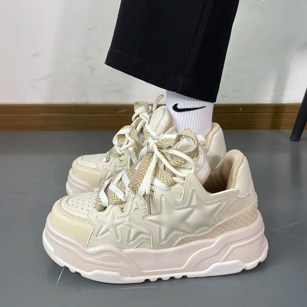 Fashion Platform Increased Bread Men's and Women's Autumn and Winter New Couple Sports Casual Shoes for Woman Sneaker
