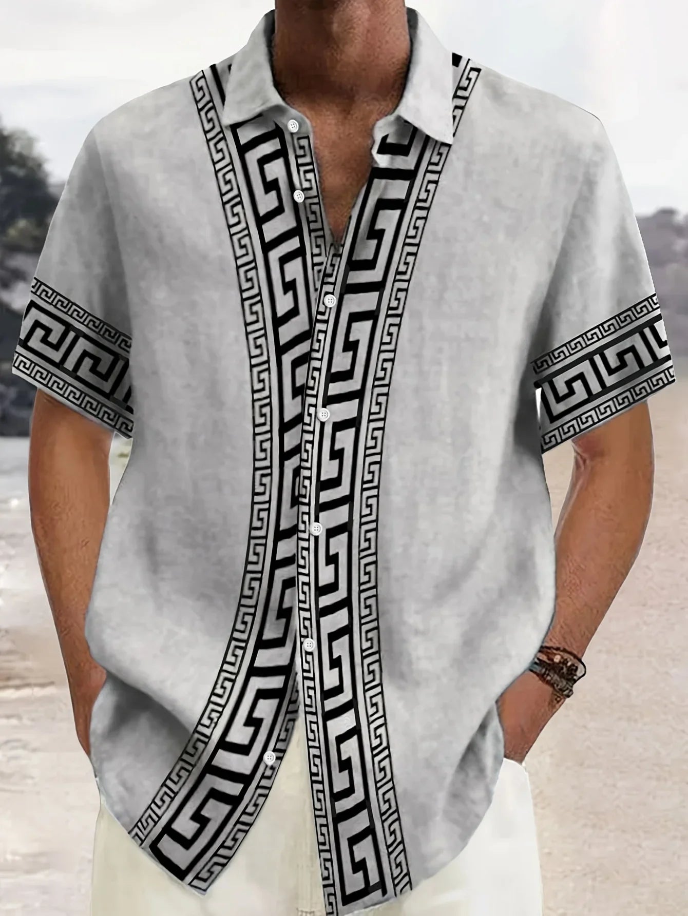 Fashion Tropical Hawaiian Shirt Men Summer Casual Man Short Sleeve Stylish Print Beach Wear Breathable Party Holiday Tops