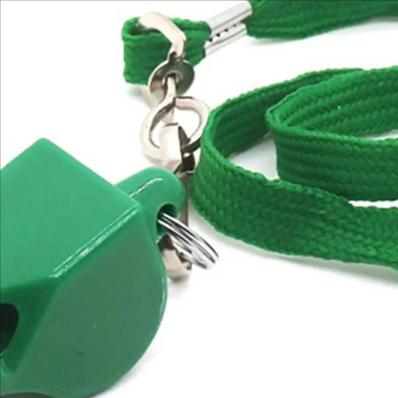 Sports Referee Whistle With Detachable Lanyard For Basketball Football Coaching Training Outdoor Survival And Signal Accessory