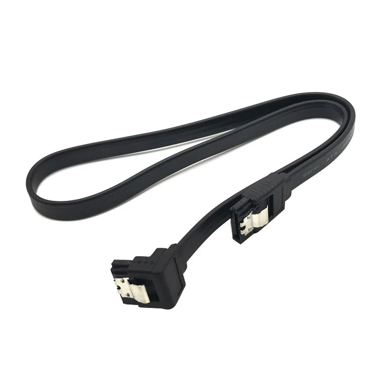 40/50cm Sata3.0 Solid State Hard Disk Serial Data Cable Multi-Color Multi-Spec Flexible Sata Hard Disk Fast Transmission Cable