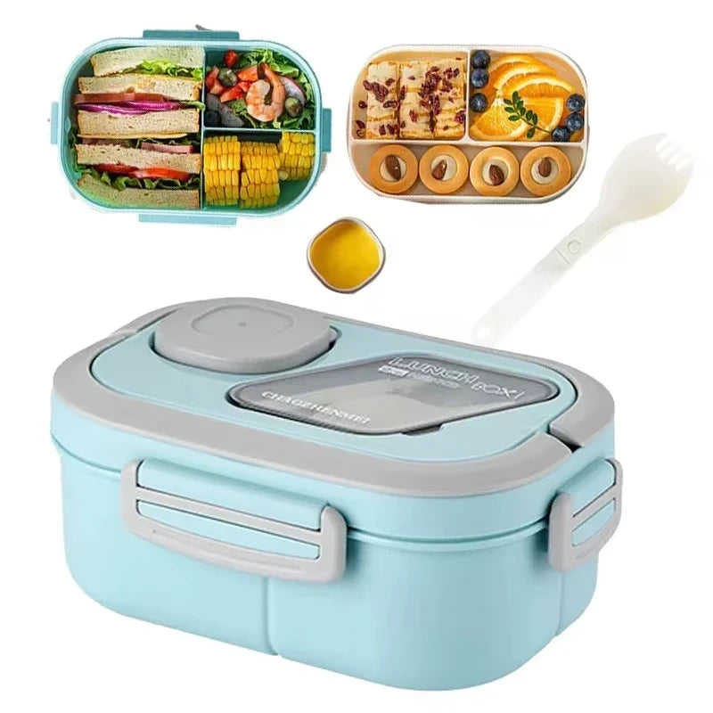 3pcs Portable Lunch Set Including Insulated Bag Bento Box & Breakfast Cup Travel Tableware Containers Meal Snack Food Containers