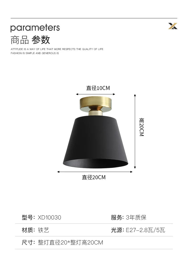 Lighting for Living Room  Balcony New Household Corridor Corridor Light Modern Simple Entrance Hallway Led Ceiling Light