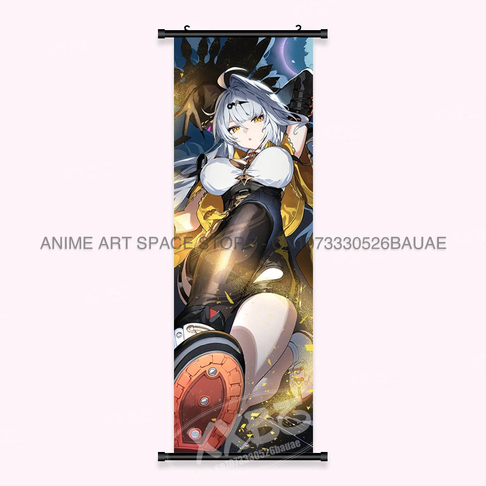 Game Home Decoration Scrolls Pictures Anime Wall Art Canvas Hanging Painting Bedside Background Posters For Zenless Zone Zero