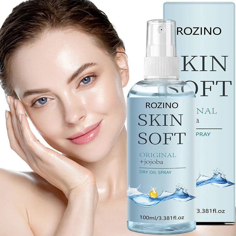 Deeply moisturizing facial care spray, anti-aging skincare, tightens and evens skin tone, smoothes wrinkles, and makes the skin look brighter