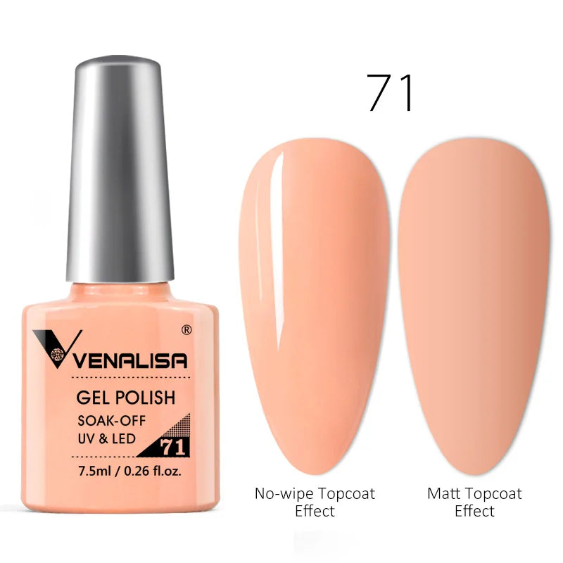 Venalisa TPO Free Earth Brown Autumn Color Collection Nail Gel Polish Soak Off UV LED Gel Varnish Gorgeous Gel Nail Manicure