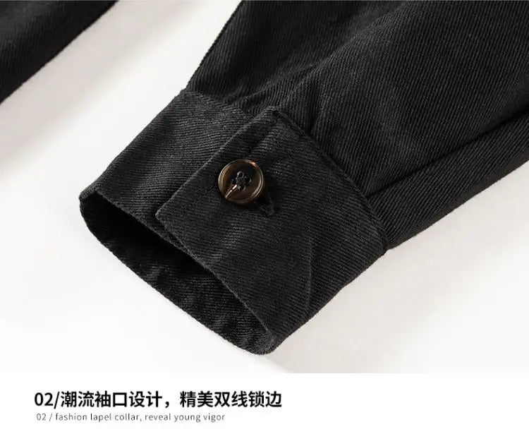 Oversized Men's Long Sleeve 100% Cotton Shirts Male Tops Big Size Fashion Casual Jacket Loose Fit Spring Outwear Plus Large 7XL