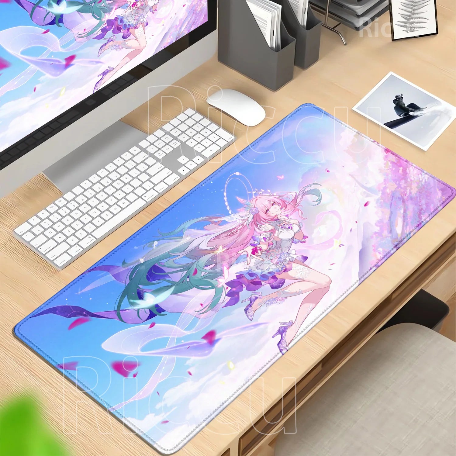 Mouse Pad Honkai Star Rail Cyrene HD printing Pretty Gaming Lock Edge Large Rubber Anime kawaii Mousepad Laptop offices Desk Mat
