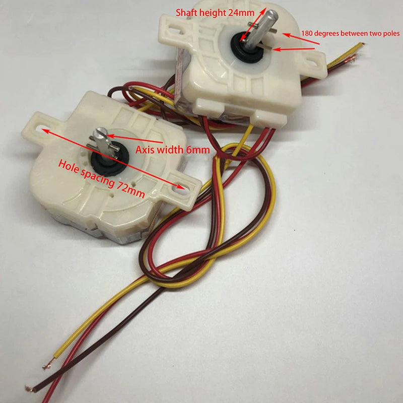3 Wire 180Degree Washing Machine Timer Washing Machine Timer Switch Wash Timer Semi-automatic Double-cylinder Washing Machine