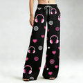 2026 Summer Miku Cartoon  Full Over Print Adult Kids Pajama Pants Flannel Quick-dry Comfy Lightweight Casual Pants Kawaii Pants