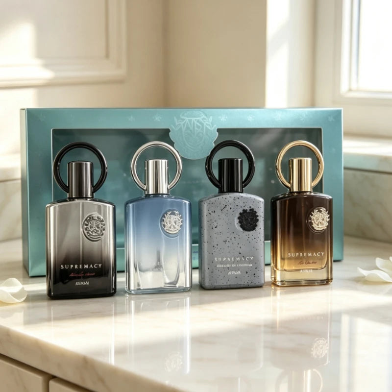 Perfumes Arabes Afnan Perfumes and Colognes Set Gift  Man Cologne Luxury Elegant Lasting Woody Fragrance for Men and Women
