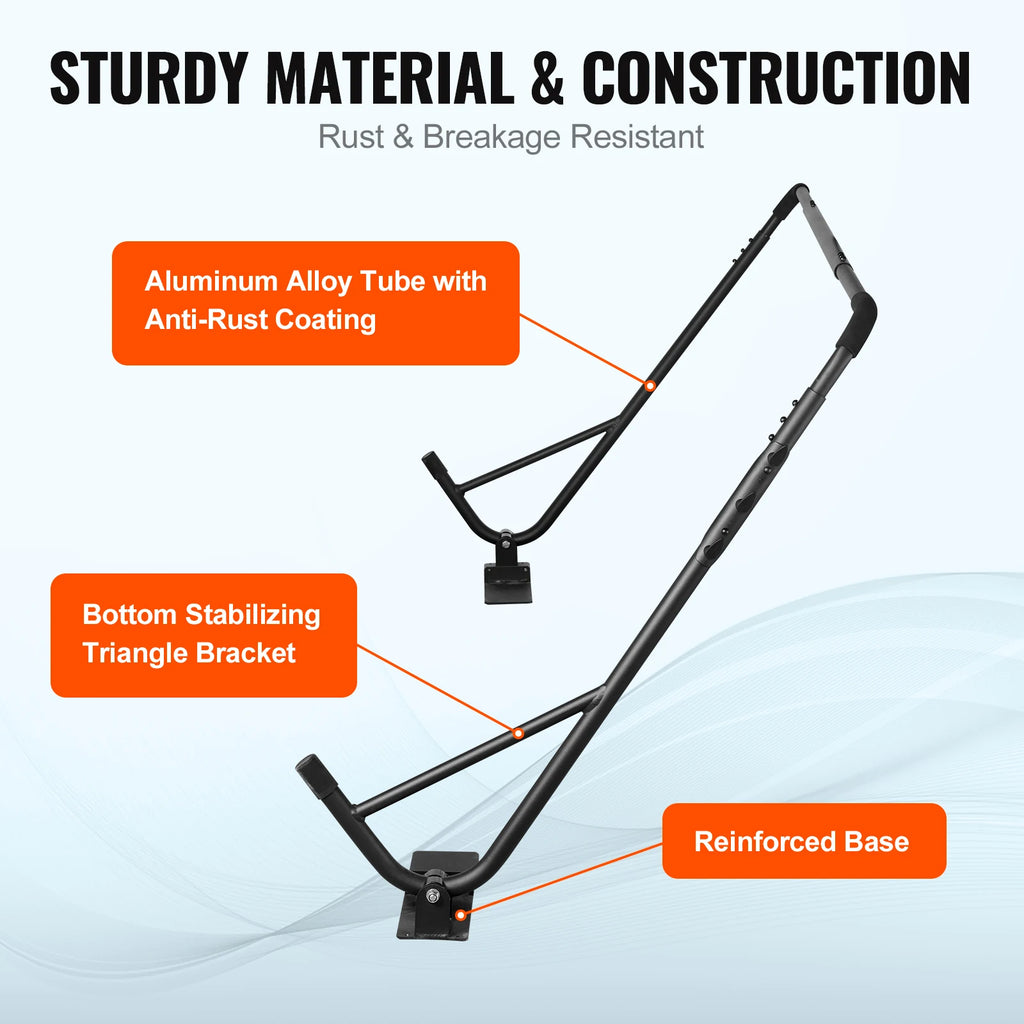 SucceBuy Hot Tub Cover Lift Spa Cover Lift Height 31.5"-41.3" Width 57"-92.5" Adjustable Installed Underneath Both Side Suitable