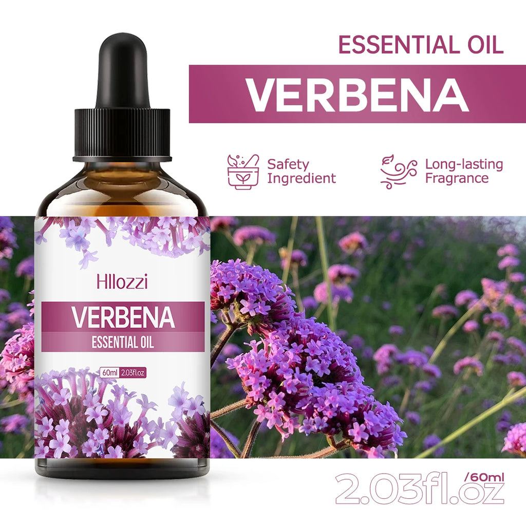 VERBENA ESSENTIAL OIL Perfume Essential Oils Plant Essential Oils Aromatherapy Soap Humidifier Pure Essential Oils Moisturizing