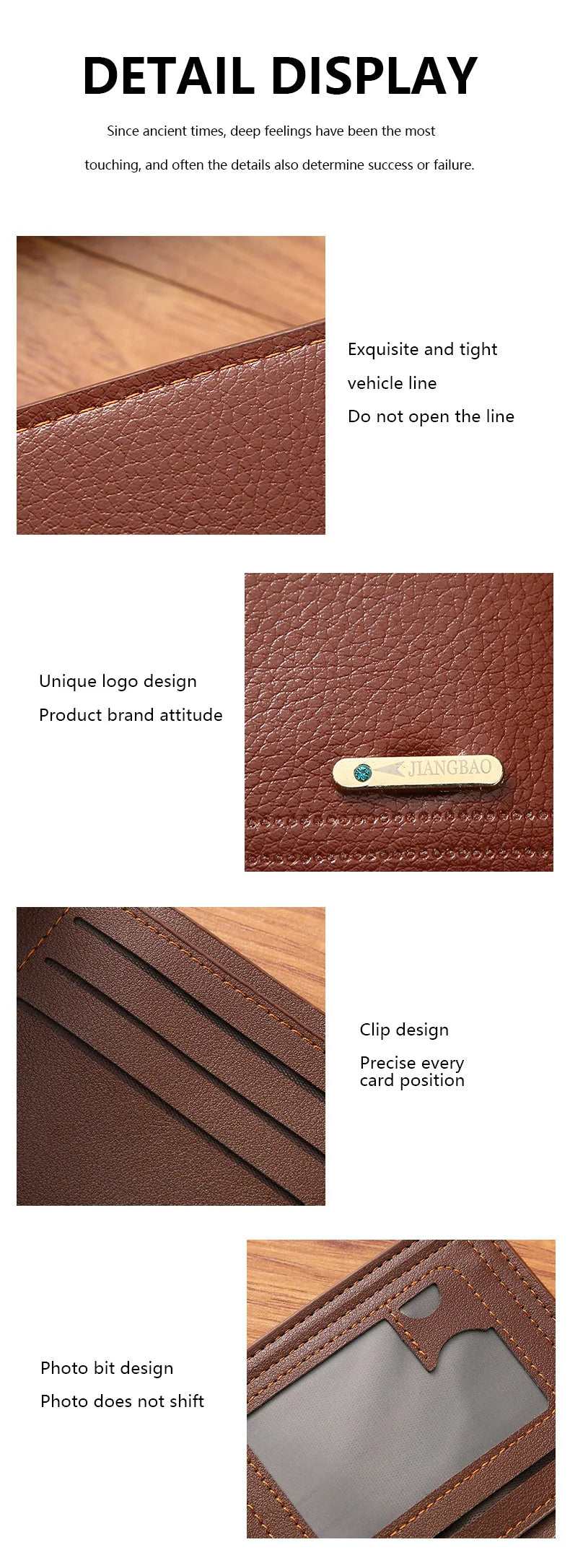 Fashionable Men's Bifold Short Wallet - Soft Lychee Pattern PU Leather Purse with Multi-Card Slots for Casual Style Card holder