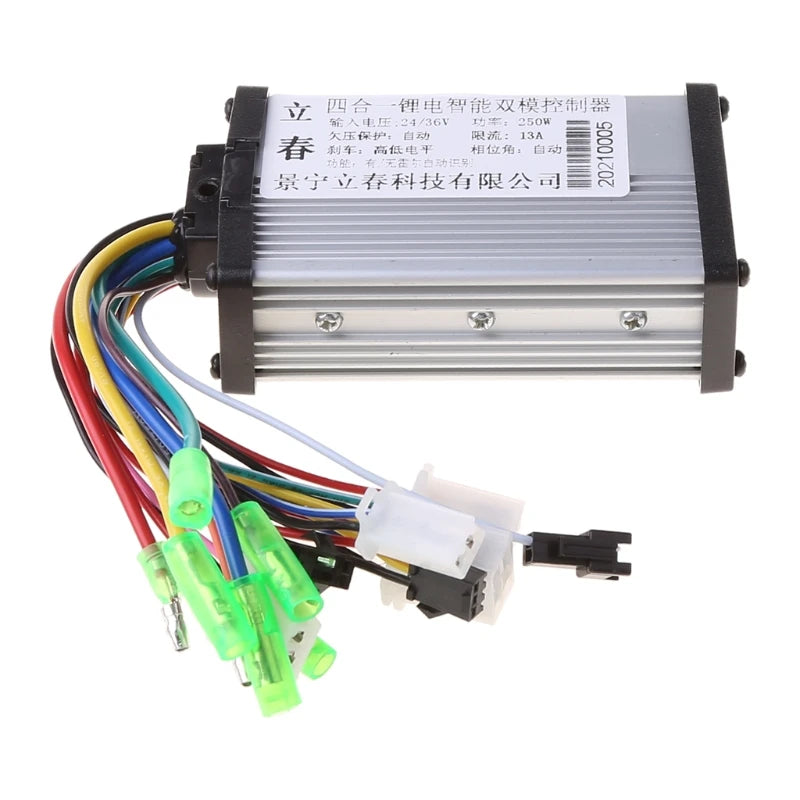 02DE Scooter Controller DC 24/36V 250W DC Speed Regulator Part Device Supplies for Adults Girls Boys Sports Lovers Ac