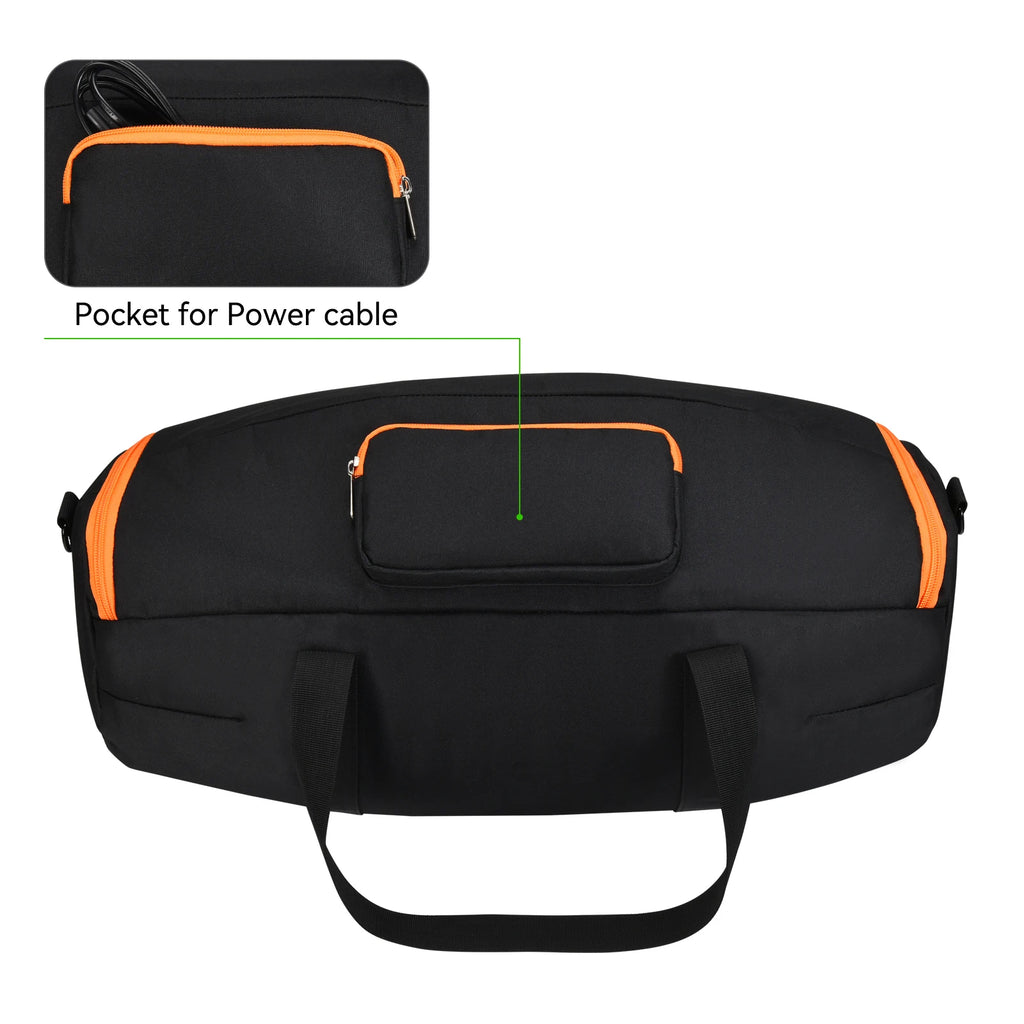Portable Shoulder Bag with Detachable Strap Carrying Strap Storage Case for JBL BOOMBOX 4 Speaker