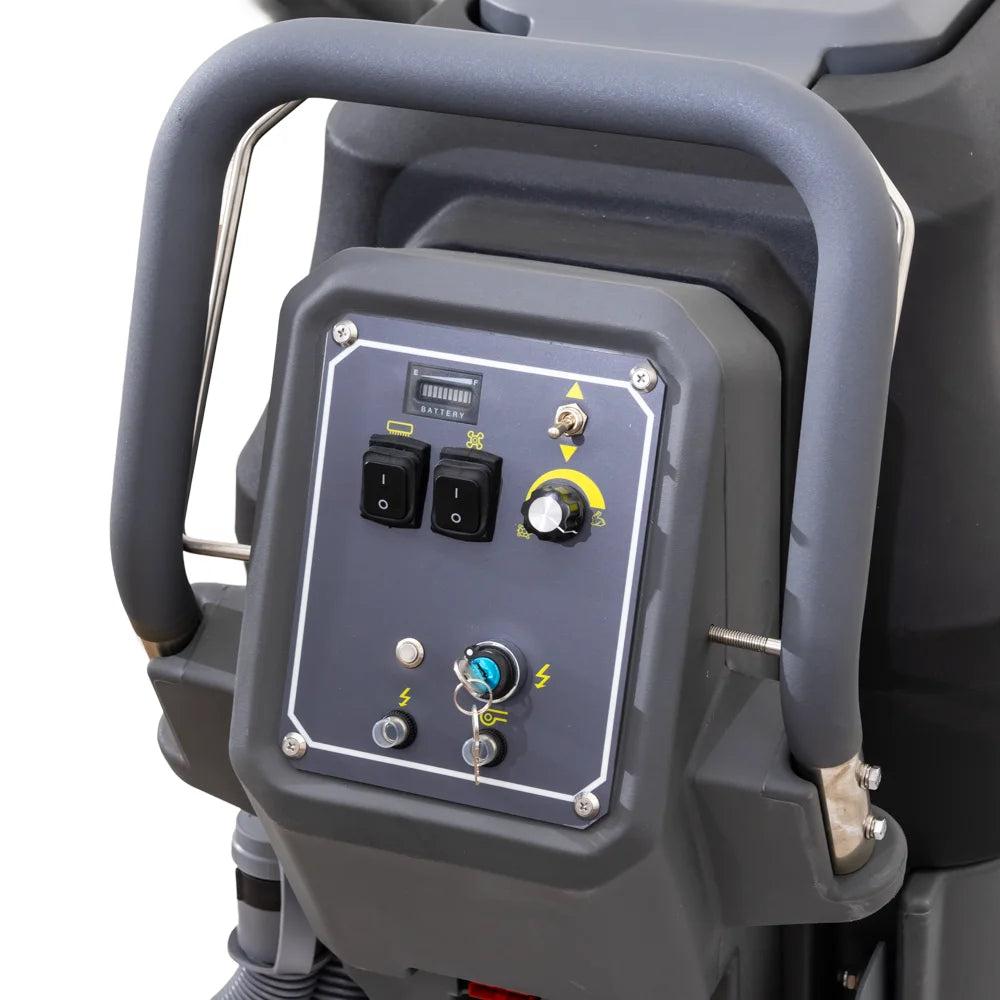 T5B Electric Walk-Behind Scrubber Dryer Battery-Fueled Carpet Cleaning Heavy Duty Vacuum Cleaner Carpet Extractor Machine